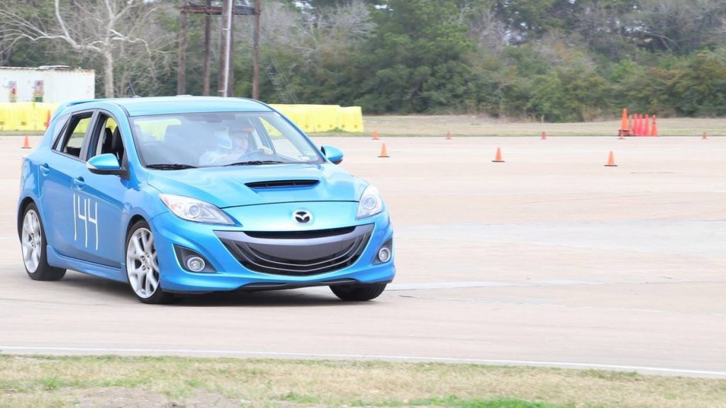 2011 Mazdaspeed 3 in my first motorsports event, an autocross with the PCA.